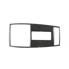 Car Carbon Fiber Reading Lamp Frame Decorative Sticker for Mercedes-Benz W204 2007-2013 / W212 2010-2012, Reading Lamp Frame