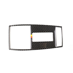 Car German Flag Carbon Fiber Reading Lamp Frame Decorative Sticker for Mercedes-Benz W204 2007-2013 / W212 2010-2012, Reading Lamp Frame (German Flag)