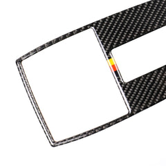 Car German Flag Carbon Fiber Reading Lamp Frame Decorative Sticker for Mercedes-Benz W204 2007-2013 / W212 2010-2012, Reading Lamp Frame (German Flag)