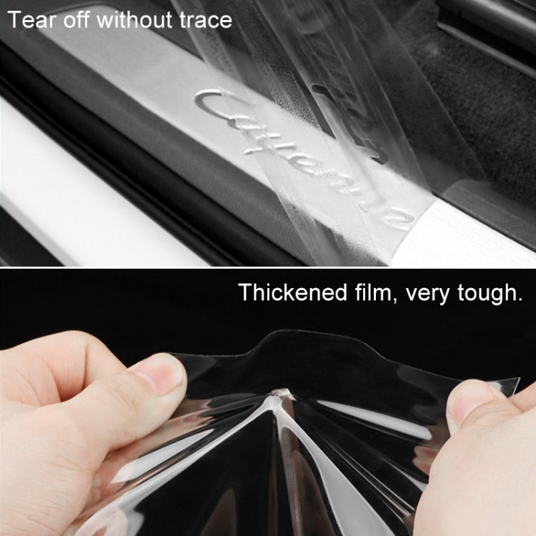 Universal Car Door Invisible Anti-collision Strip Protection Guards Trims Stickers Tape, Size: 2cm x 5m, Size: 2cm x 5m