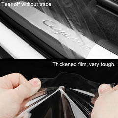 Universal Car Door Invisible Anti-collision Strip Protection Guards Trims Stickers Tape, Size: 2cm x 5m, Size: 2cm x 5m