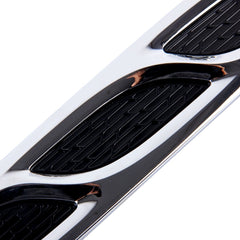 2PCS V-623 JDM Style Plastic Decorative Air Flow Intake Turbo Bonnet Hood Side Vent Cover With Self-adhesive Stick, V-623