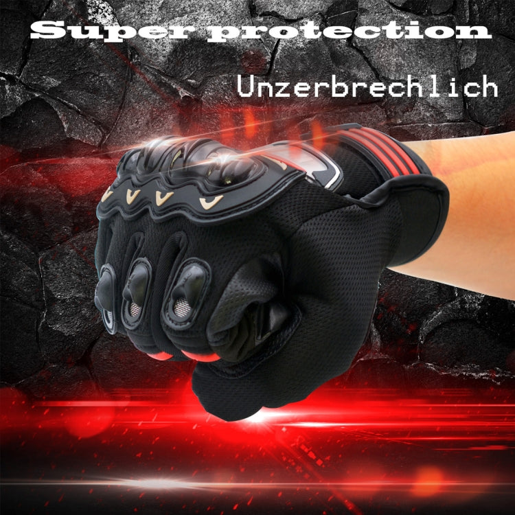 WUPP Motorcycle Gloves Touch Screen Waterproof Breathable Wearable Anti-skid Resistance Summer Winter Full-Finger Protective Gloves, Size: XXL, Size: XXL