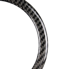 Car Steering Wheel R Chassis Carbon Fiber Decorative Sticker for BMW MINI R55 / R56 / Countryman R60 / Paceman R61, Steering Wheel R Chassis