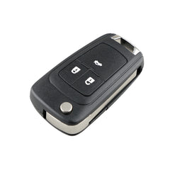 For Opel Car Keys Replacement 3 Buttons Car Key Case with Foldable Key Blade, 3 Buttons with Foldable Key Blade