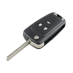 For Opel Car Keys Replacement 3 Buttons Car Key Case with Foldable Key Blade, 3 Buttons with Foldable Key Blade