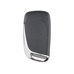 For PEUGEOT Car Keys Replacement 2 Buttons Car Key Case with Holder, without Grooved, 2 Buttons without Grooved