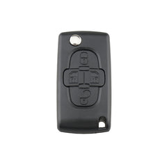 For CITROEN C8 / PEUGEOT 1007 Car Keys Replacement 4 Buttons Car Key Case with Grooved, without Holder, For CITROEN C8 / PEUGEOT 1007