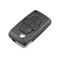 For CITROEN C8 / PEUGEOT 1007 Car Keys Replacement 4 Buttons Car Key Case with Grooved, without Holder, For CITROEN C8 / PEUGEOT 1007