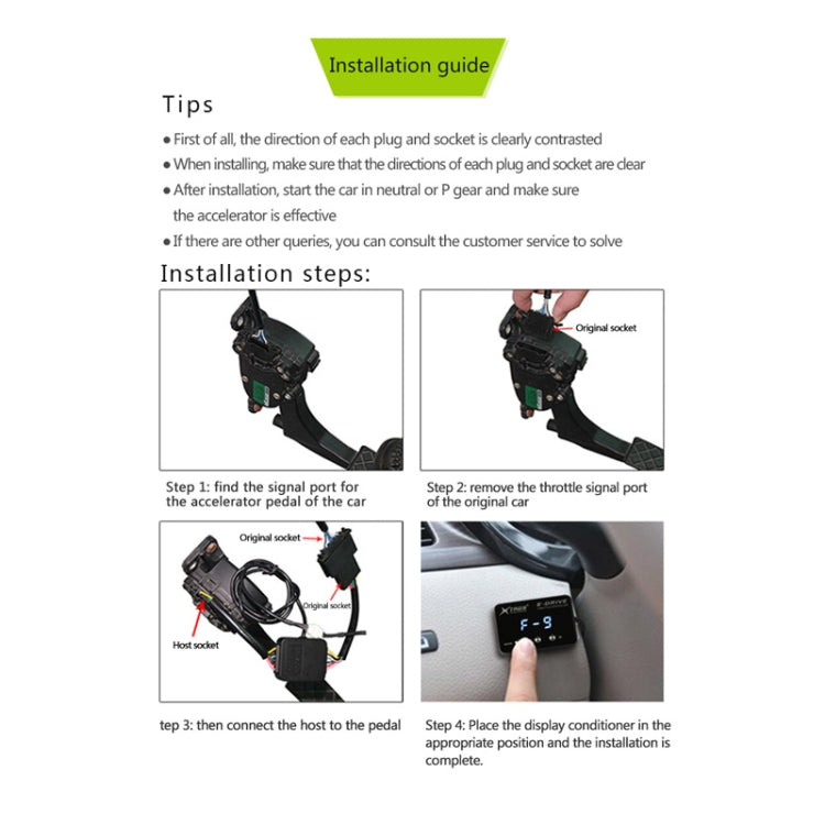 TROS KS-5Drive Potent Booster for Jeep Wrangler JL 2018-2019 Electronic Throttle Controller, For Jeep Wrangler JL