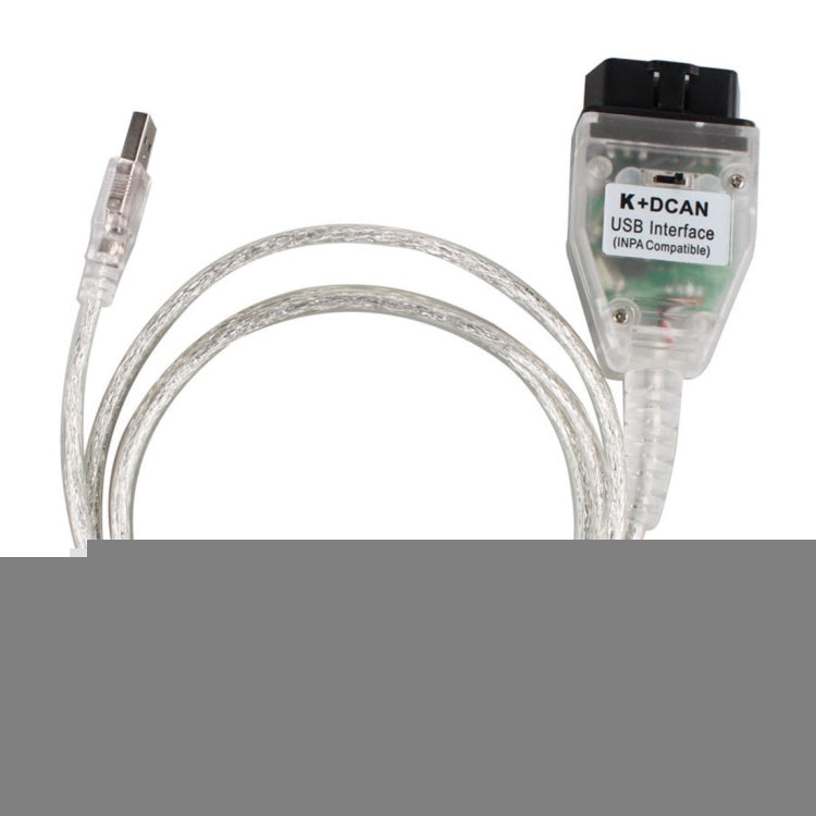 INPA K+CAN with Switch USB Interface Cable for BMW, For BMW (White), For BMW (Blue)
