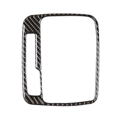 Car Carbon Fiber Gear Position Panel Decorative Sticker for Volkswagen Touareg, Gear Position Panel