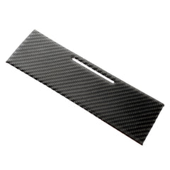 Car Carbon Fiber Cigarette Lighter Panel Frame Decorative Sticker for Volkswagen Touareg, Cigarette Lighter Panel