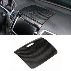 Car Carbon Fiber Instrument Panel Storage Panel Frame Decorative Sticker for Volkswagen Touareg, Instrument Panel Storage Panel