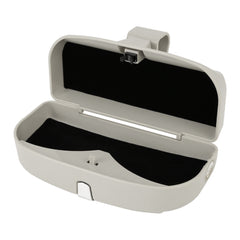 Car Multi-functional Glasses Case Sunglasses Box with Card Slot, Flat Style, Flat Style (Grey), Flat Style (Beige), Flat Style (Black), Flat Style (Pink)