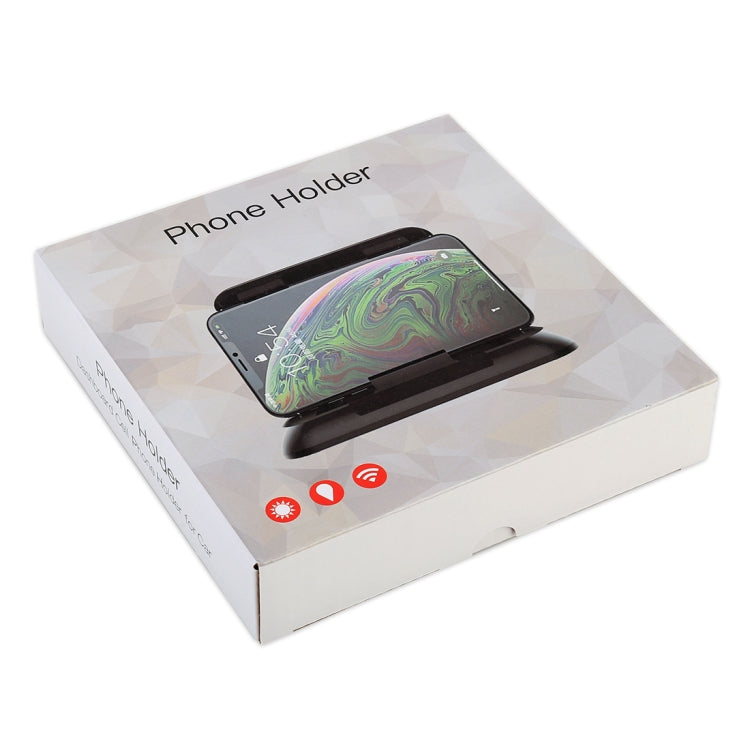 Car Carbon Fiber Texture Silicon Mobile Phone Holder for 3.5-6.8 inches Cellphone, Phone Holder for 3.5-6.8 inches Cellphone