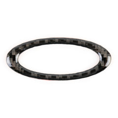 Car Carbon Fiber Steering Wheel Frame Decorative Sticker for Ford New Mondeo 2013-2019, Steering Wheel Frame