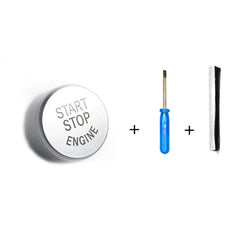 Car Engine Start Key Push Button Cover for BMW G / F Chassis,  with Start and Stop, For BMW G / F Chassis, with Start and Stop (Silver), For BMW G / F Chassis, with Start and Stop (Black), For BMW G / F Chassis, with Start and Stop (Blue)              ...