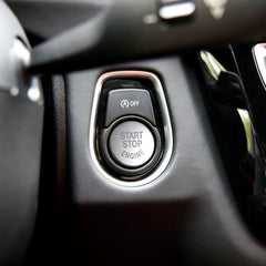 Car Engine Start Key Push Button Cover for BMW G / F Chassis,  with Start and Stop, For BMW G / F Chassis, with Start and Stop (Silver), For BMW G / F Chassis, with Start and Stop (Black), For BMW G / F Chassis, with Start and Stop (Blue)              ...