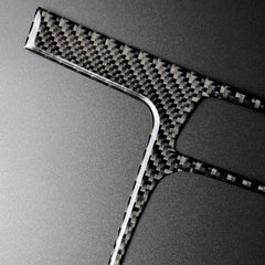 Car Carbon Fiber Gear Position Panel Decorative Sticker for Audi 2010-2018 Q5 / 2009-2016 A4L / 2009-2016 A5, Gear Position For A5