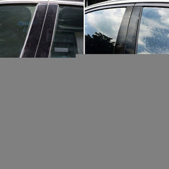 Car Carbon Fiber B Column Decorative Sticker for BMW F10 2011-2017, For BMW F10