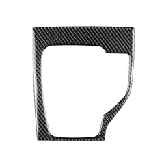 Car Carbon Fiber Right Drive Gear Frame A Decorative Sticker for Mazda Axela 2013-2016, Right Drive Gear Frame A