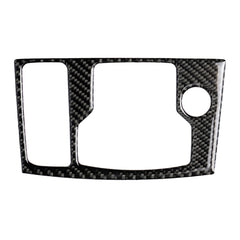 Car Carbon Fiber Left Drive Multimedia Frame B Decorative Sticker for Mazda Axela 2017-2018, Left Drive Multimedia Frame B