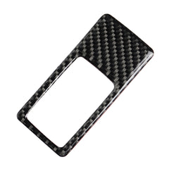 Car Carbon Fiber Headlight Adjustment Frame Decorative Sticker for Mazda Axela 2014 / 2017-2018, Left Drive, Headlight Adjustment Frame (A)