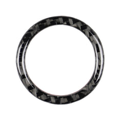 Car Carbon Fiber One-button Start Decorative Sticker for Toyota Eighth Generation Camry 2018-2019, One-button Start
