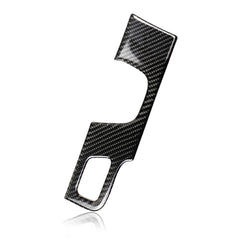 Car Carbon Fiber Gear Position Panel Decorative Sticker for Cadillac XT5 2016-2017, Left Drive, Gear Position