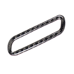 Car Carbon Fiber Seat Memory Adjustment Decorative Sticker for Cadillac XT5 2016-2017, Left Drive, Seat Memory Adjustment
