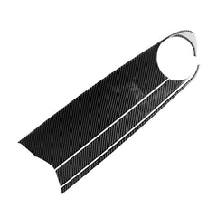 3 in 1 Car Carbon Fiber Front Passenger Central Control Panel Decorative Sticker for Chevrolet Camaro 2017-2019, Left Drive, Front Passenger Central Control