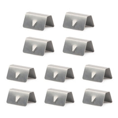 10 PCS Car Windshield Clip Wind / Rain Deflector Channel Metal Buckle for Heko G3, For Heko G3