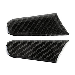 2 PCS Carbon Fiber Car Rearview Mirror Decorative Sticker for Porsche Macan, Rearview Mirror
