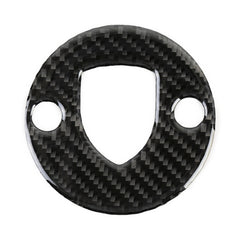 Carbon Fiber Car Steering Wheel Decorative Sticker for Porsche Macan, Steering Wheel