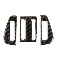 Carbon Fiber Car Air Outlet Decorative Sticker for Jaguar F-PACE, Air Outlet
