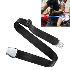 Child Safety Bundle Protection Belt for Electric Motorcycle / Bicycle, Car Seat Belt (Orange), Car Seat Belt (Black)