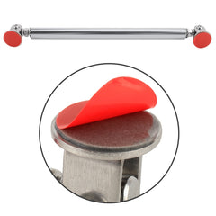 2 PCS Car Modification Adhesive Surrounded Rod Lever Front and Rear Bars Fixed Front Lip Back Shovel, Length: 15cm, 15cm (Silver), 15cm (Red), 15cm (Blue), 15cm (Colour), 15cm (Black)