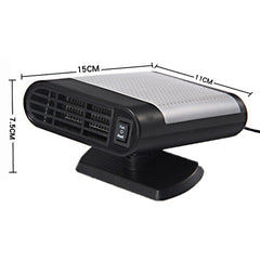 Car Heater Hot Cool Fan Windscreen Window Demister Defroster DC 12V, Purification Version, DC 12V, Purification Version (Grey), DC 12V, Purification Version (Red)