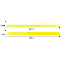 Car Styling Stripe PVC Sticker Auto Decorative Sticker, D-700
