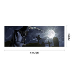 Death Cemetery Pattern Horror Series Car Rear Window Decorative Sticker, Size: 135 x 36cm, Size: 135 x 36cm
