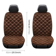 Car 12V Front Seat Heater Cushion Warmer Cover Winter Heated Warm, Double Seat, 21V Double Seat (Coffee), 12V Double Seat (Beige), 12V Double Seat (Red), 12V Double Seat (Black)