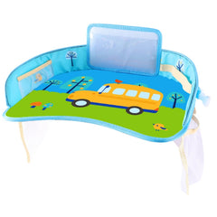 Children Waterproof Dining Table Toy Organizer Baby Safety Tray Tourist Painting Holder with Touch Screen Transparent Bag (Not Allowed to Peek), CRP0966A, CRP0966B, CRP0966C, CRP0966D, CRP0966E, CRP0966F, CRP0966G, CRP0966H, CRP0966J, CRP0966K