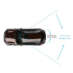 Car Truck Interior Rear View MirrorAnti Glare Dazzling Goggle, Size: 30*7.5*3.5cm, Size: 30x7.5cm
