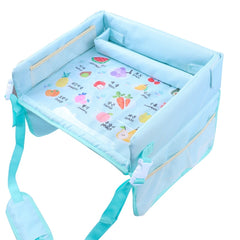 Children Waterproof Dining Table Toy Organizer Baby Safety Tray Tourist Painting Holder  (Pink Food), CRP0968A, CRP0968B, CRP0968C, CRP0968D, CRP0968E, CRP0968F
