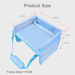 Children Waterproof Dining Table Toy Organizer Baby Safety Tray Tourist Painting Holder  (Pink Food), CRP0968A, CRP0968B, CRP0968C, CRP0968D, CRP0968E, CRP0968F