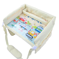Children Waterproof Dining Table Toy Organizer Baby Safety Tray Tourist Painting Holder  (Pink Food), CRP0968A, CRP0968B, CRP0968C, CRP0968D, CRP0968E, CRP0968F