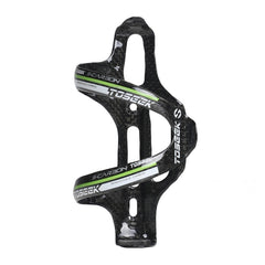 TOSEEK Gloss  Full Carbon Fiber Road Bicycle Water Bottle Holder, Gloss (Green), Gloss (Grey), Gloss (Blue), Gloss (Red), Gloss (Yellow)