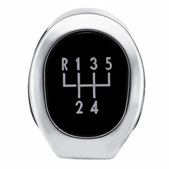 Car 5-speed Matte Silver Gear Shift Lever Knob for BMW, 5-speed Matte Silver