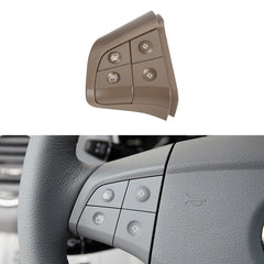 Car Left Side 4-button Steering Wheel Switch Buttons Panel 1648200010 for Mercedes-Benz W164, Left Driving, Left Side 4-button (Black), Left Side 4-button (Coffee), Left Side 4-button (Grey)